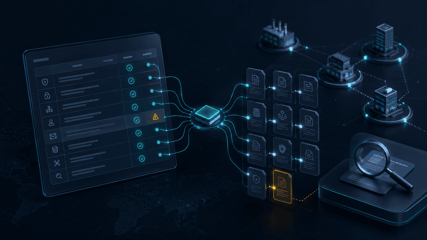 NIS2 supplier security questionnaire mapped to evidence with one visible evidence gap